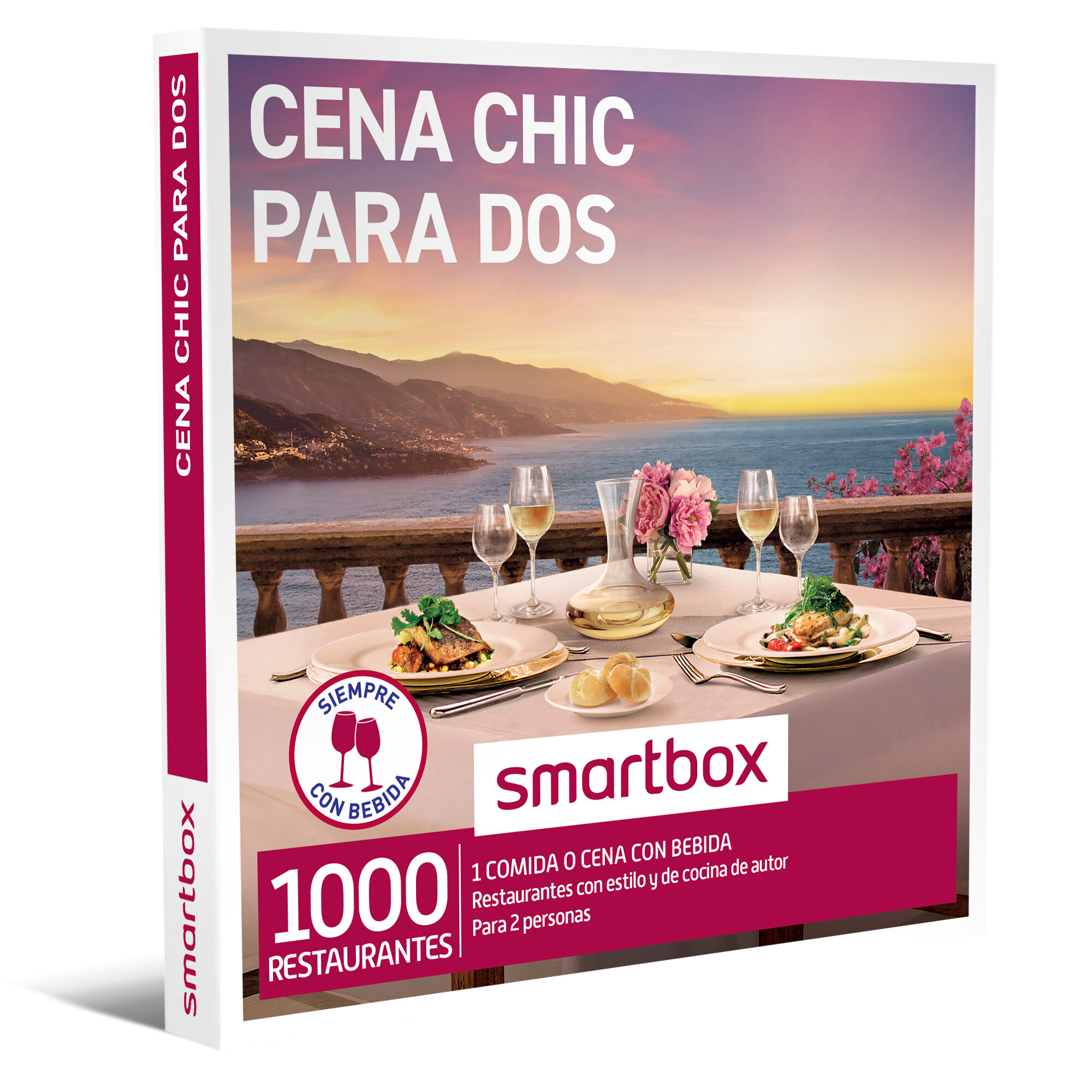 Cena Chic Para Dos De Smartbox, 1 Caja